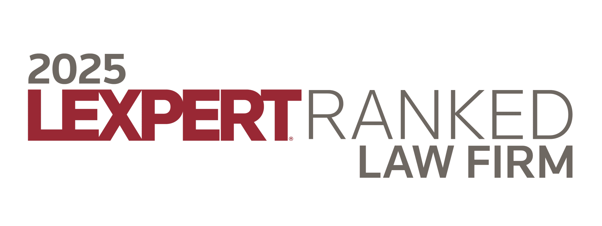 lexpert ranked law firm wagners award badge