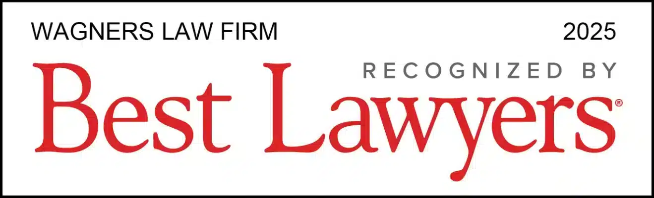 wagners law firm best lawyer award badge